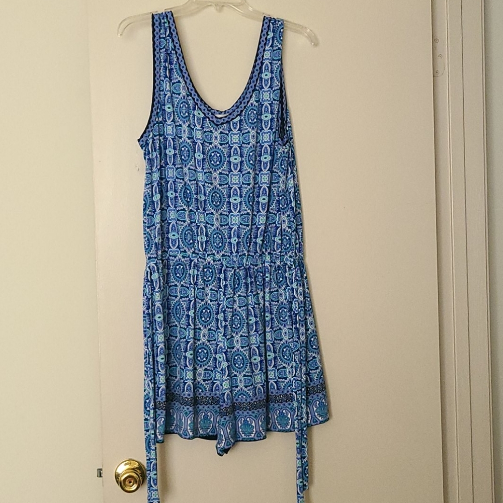 Blue Romper